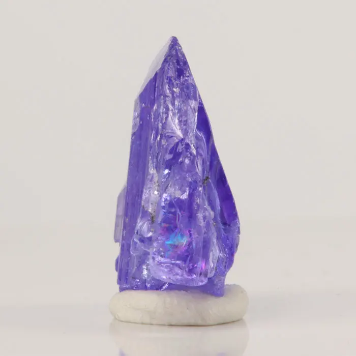 18.8ct Beautiful Color Tanzanite Crystal 18.8ct Beautiful Color Tanzanite Crystal. Natural tanzanite crystal from Merelani Hills, Tanzania, photo 4 of 4