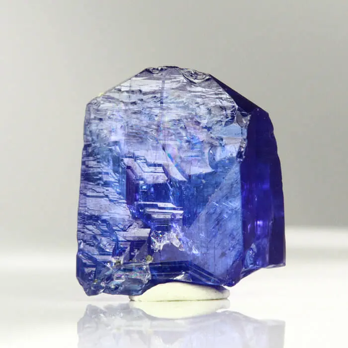 19.31 Tabular Tanzanite Crystal 19.31 Tabular Tanzanite Crystal. Natural tanzanite crystal from Merelani Hills, Tanzania, photo 3 of 8
