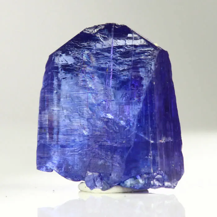 19.31 Tabular Tanzanite Crystal 19.31 Tabular Tanzanite Crystal. Natural tanzanite crystal from Merelani Hills, Tanzania, photo 5 of 8