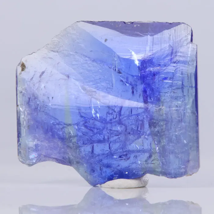 34.37ct Tabular Tanzanite Crystal 34.37ct Tabular Tanzanite Crystal. Natural tanzanite crystal from Merelani Hills, photo 5 of 5