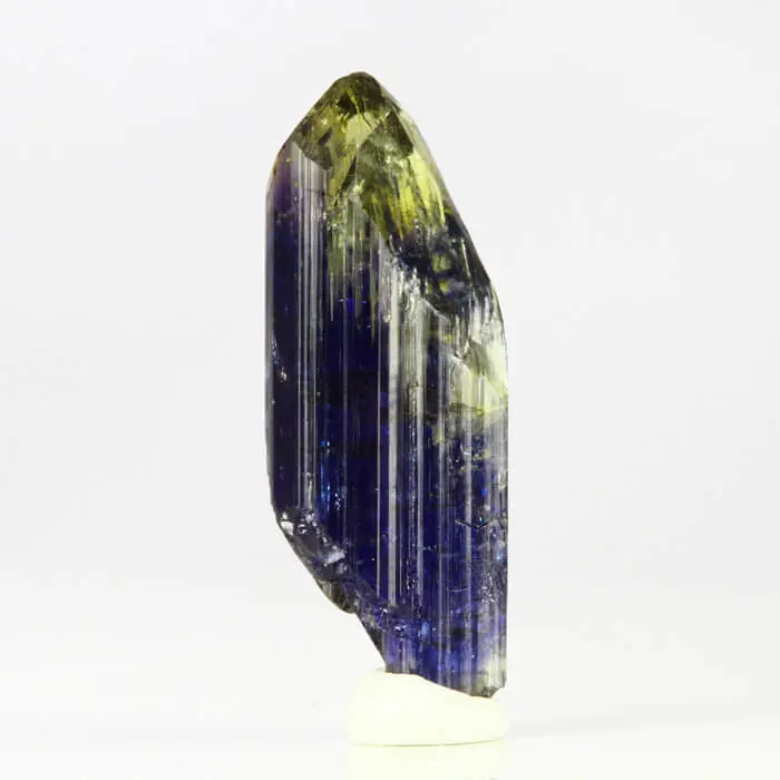25.31ct Bi-Color Tanzanite Crystal 25.31ct Bi-Color Tanzanite Crystal. Natural tanzanite crystal from Merelani Hills, Tanzania, photo 2 of 5