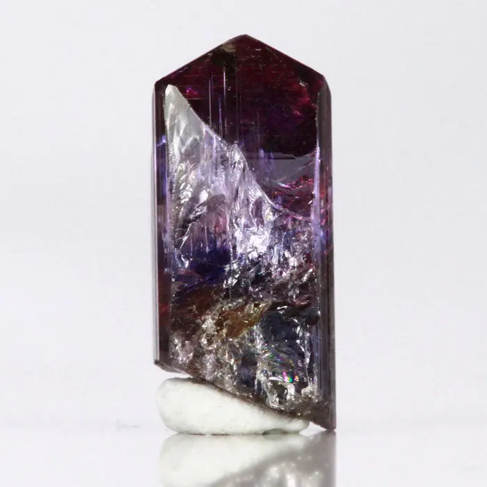 14.09ct Rare Unheated Tanzanite Crystal 14.09ct Rare Unheated Tanzanite Crystal. Natural tanzanite crystal from Merelani Hills, Tanzania, photo 5 of 5