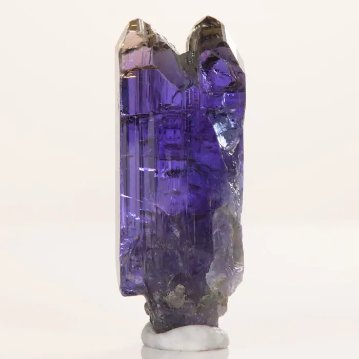43.57ct Deep Natural Color Gemmy Tanzanite Crystal 43.57ct Deep Natural Color Gemmy Tanzanite Crystal. Natural tanzanite crystal from Merelani Hills, photo 3 of 3