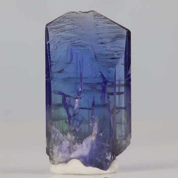 17.76ct Natural Color Tanzanite Crystal 17.76ct Natural Color Tanzanite Crystal. Natural tanzanite crystal from Merelani Hills, Tanzania, photo 1 of 4