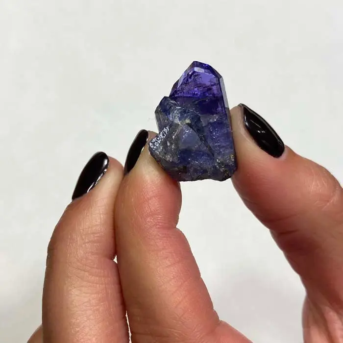 44.81ct Tanzanite Crystal Cluster 44.81ct Tanzanite Crystal Cluster. Natural tanzanite crystal from Merelani Hills, photo 2 of 6