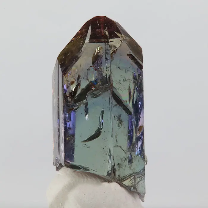 Unheated Gemmy Tanzanite Crystal from Mererani Tanzania: 70.01ct Unheated Gemmy Tanzanite Crystal from Mererani Tanzania: 70.01ct. Natural tanzanite crystal from Mererani, Tanzania, photo 6 of 7