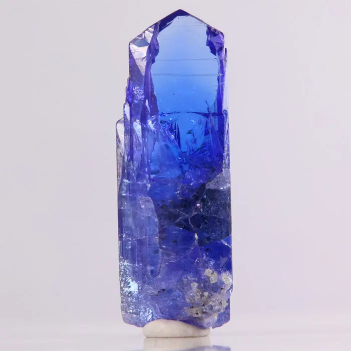 25.43ct Deep Color & Gemmy Tanzanite Crystal 25.43ct Deep Color & Gemmy Tanzanite Crystal. Natural tanzanite crystal from Merelani Hills, photo 4 of 5