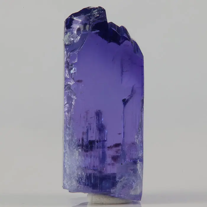 Gemmy Deep Color Tanzanite Crystal from Mererani Tanzania: 31.37ct Gemmy Deep Color Tanzanite Crystal from Mererani Tanzania: 31.37ct. Natural tanzanite crystal from Mererani, Tanzania, photo 5 of 6
