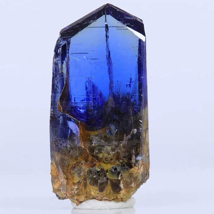 49.44ct Gemmy Tanzanite Crystal 49.44ct Gemmy Tanzanite Crystal. Natural tanzanite crystal from Merelani Hills, photo 5 of 5