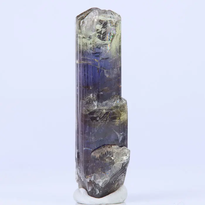37.72ct Natural Unheated Tanzanite Crystal Cluster 37.72ct Natural Unheated Tanzanite Crystal Cluster. Natural tanzanite crystal from Merelani Hills, photo 3 of 6