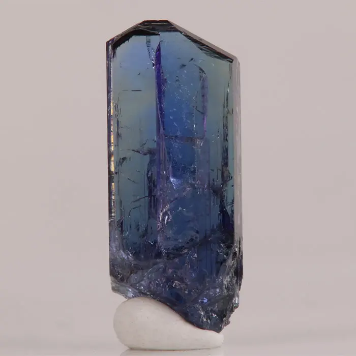 14.33ct Raw Gemmy Tanzanite Crystal 14.33ct Raw Gemmy Tanzanite Crystal. Natural tanzanite crystal from Merelani Hills, Tanzania, photo 1 of 5