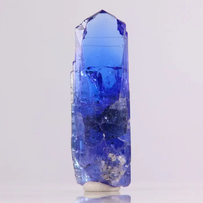 25.43ct Deep Color & Gemmy Tanzanite Crystal 25.43ct Deep Color & Gemmy Tanzanite Crystal. Natural tanzanite crystal from Merelani Hills, photo 1 of 5