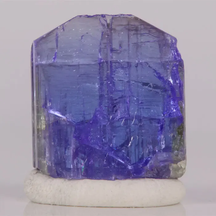 24.21ct Shimmering Tanzanite Crystal 24.21ct Shimmering Tanzanite Crystal. Natural tanzanite crystal from Merelani Hills, Tanzania, photo 1 of 4