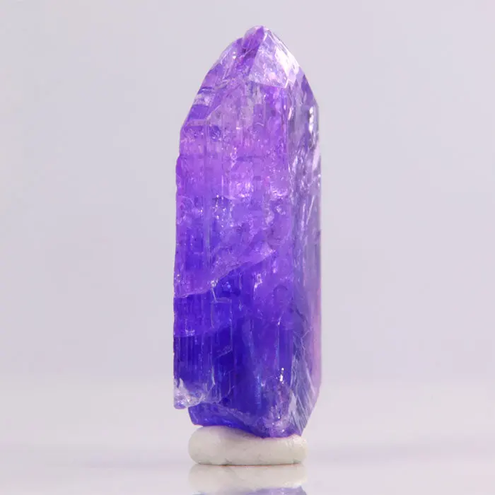 14.75ct Rare Fancy Color Pinkish Lavender Tanzanite Crystal 14.75ct Rare Fancy Color Pinkish Lavender Tanzanite Crystal. Natural tanzanite crystal from Merelani Hills, photo 3 of 4