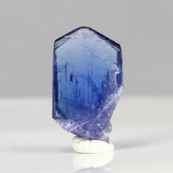 15.91ct Gemmy Tanzanite Crystal 15.91ct Gemmy Tanzanite Crystal. Natural tanzanite crystal from Merelani Hills, Tanzania, photo 1 of 5