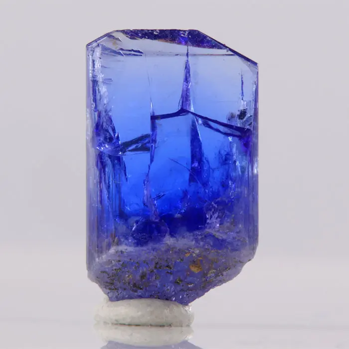 11.37ct Sharp Terminated Tanzanite Crystal 11.37ct Sharp Terminated Tanzanite Crystal. Natural tanzanite crystal from Merelani Hills, photo 4 of 4
