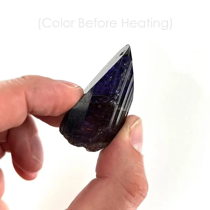 BIG 219ct Deep Color Tanzanite Crystal BIG 219ct Deep Color Tanzanite Crystal. Natural tanzanite crystal from Merelani Hills, photo 6 of 6