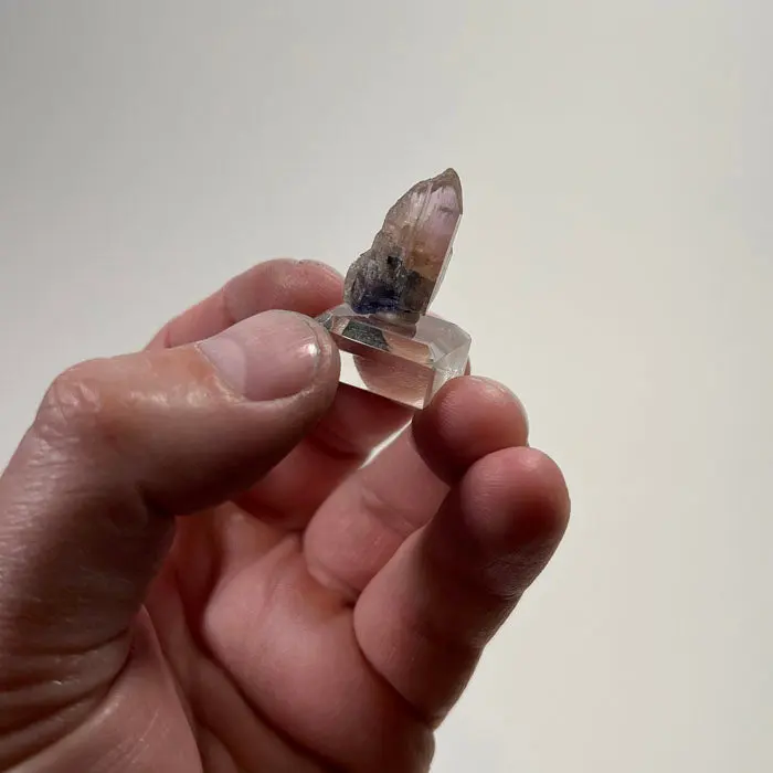 Rare Pink Unheated Tanzanite Crystal: Tanzania: Natural Zoisite Crystal 19 carats Rare Pink Unheated Tanzanite Crystal: Tanzania: Natural Zoisite Crystal 19 carats. Natural tanzanite crystal from Tanzania, photo 2 of 5