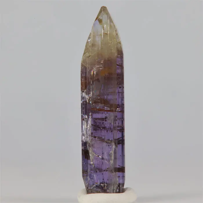 16.29ct BiColor Unheated Tanzanite Crystal 16.29ct BiColor Unheated Tanzanite Crystal. Natural tanzanite crystal from Merelani Hills, Tanzania, photo 1 of 4