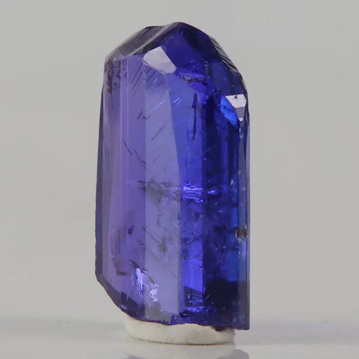 Deeply Saturated Tanzanite Crystal from Mererani Tanzania: 13.43ct Deeply Saturated Tanzanite Crystal from Mererani Tanzania: 13.43ct. Natural tanzanite crystal from Mererani, Tanzania, photo 4 of 5
