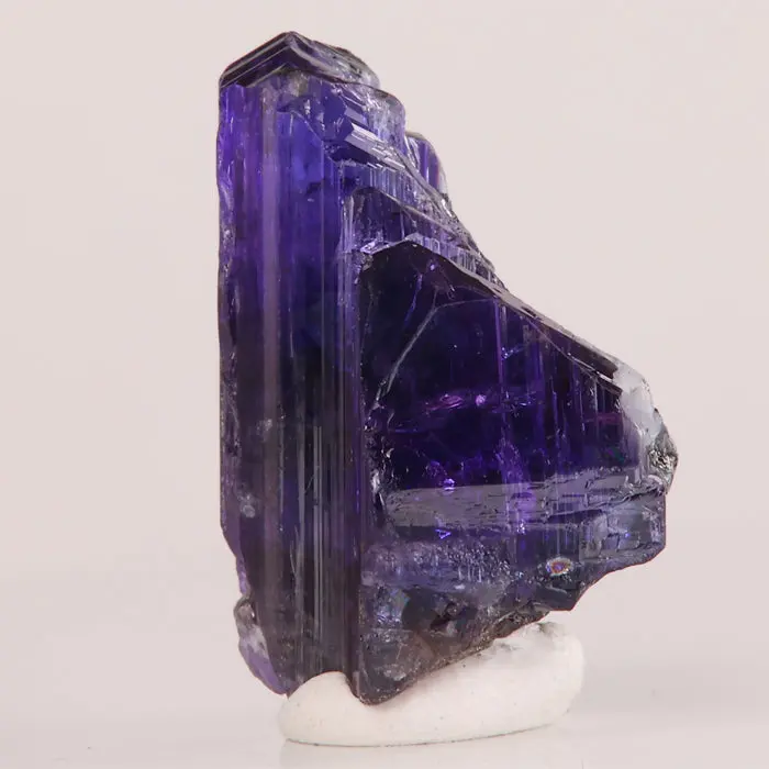 32.45ct Saturated Natural Color Tanzanite Crystal 32.45ct Saturated Natural Color Tanzanite Crystal. Natural tanzanite crystal from Merelani Hills, Tanzania, photo 3 of 4
