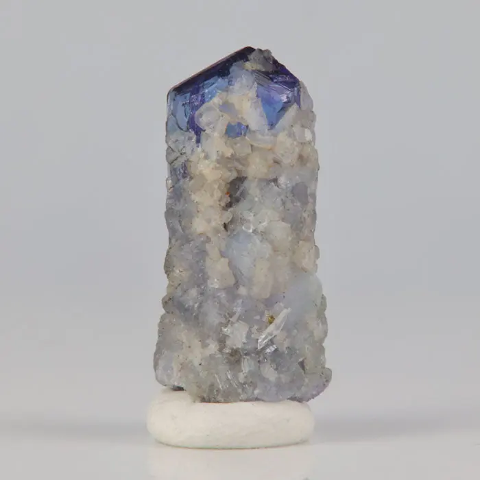 11.73ct Tanzanite Crystal With Phrenite 11.73ct Tanzanite Crystal With Phrenite. Natural tanzanite crystal from Merelani Hills, Tanzania, photo 4 of 4