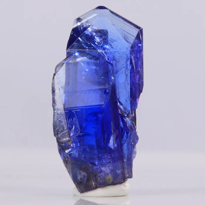 25.47ct Dual Tanzanite Crystal with Gemmy Deep Color 25.47ct Dual Tanzanite Crystal with Gemmy Deep Color. Natural tanzanite crystal from Merelani Hills, photo 1 of 5