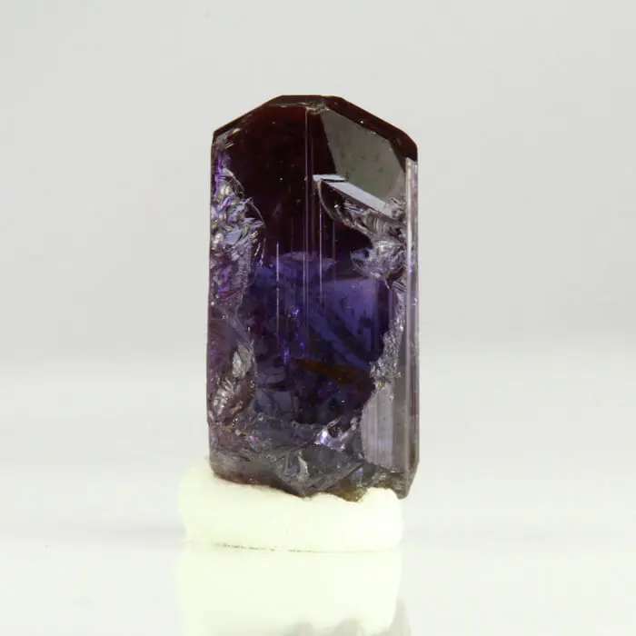 11.90ct Gemmy Natural Tanzanite Crystal 11.90ct Gemmy Natural Tanzanite Crystal. Natural tanzanite crystal from Merelani Hills, Tanzania, photo 4 of 6