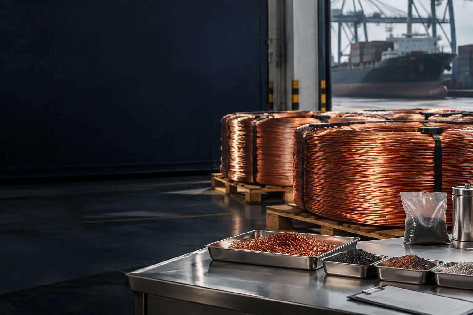 Secure institutional mineral cargo for China