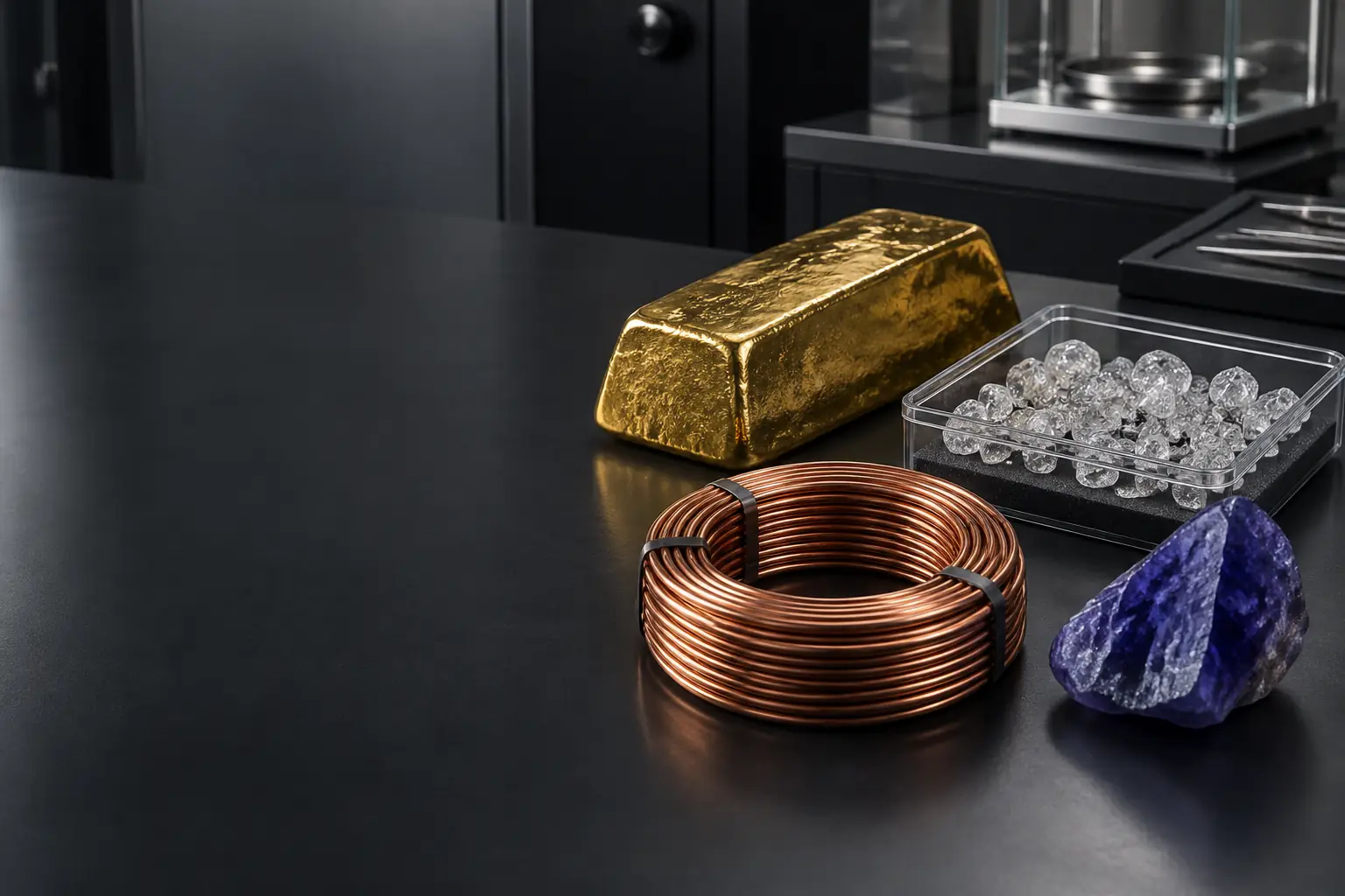 Raw mineral commodities