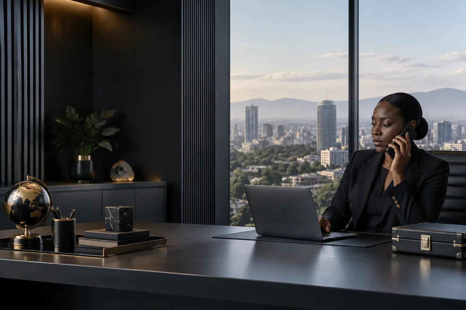 Trade specialist managing a confidential institutional inquiry