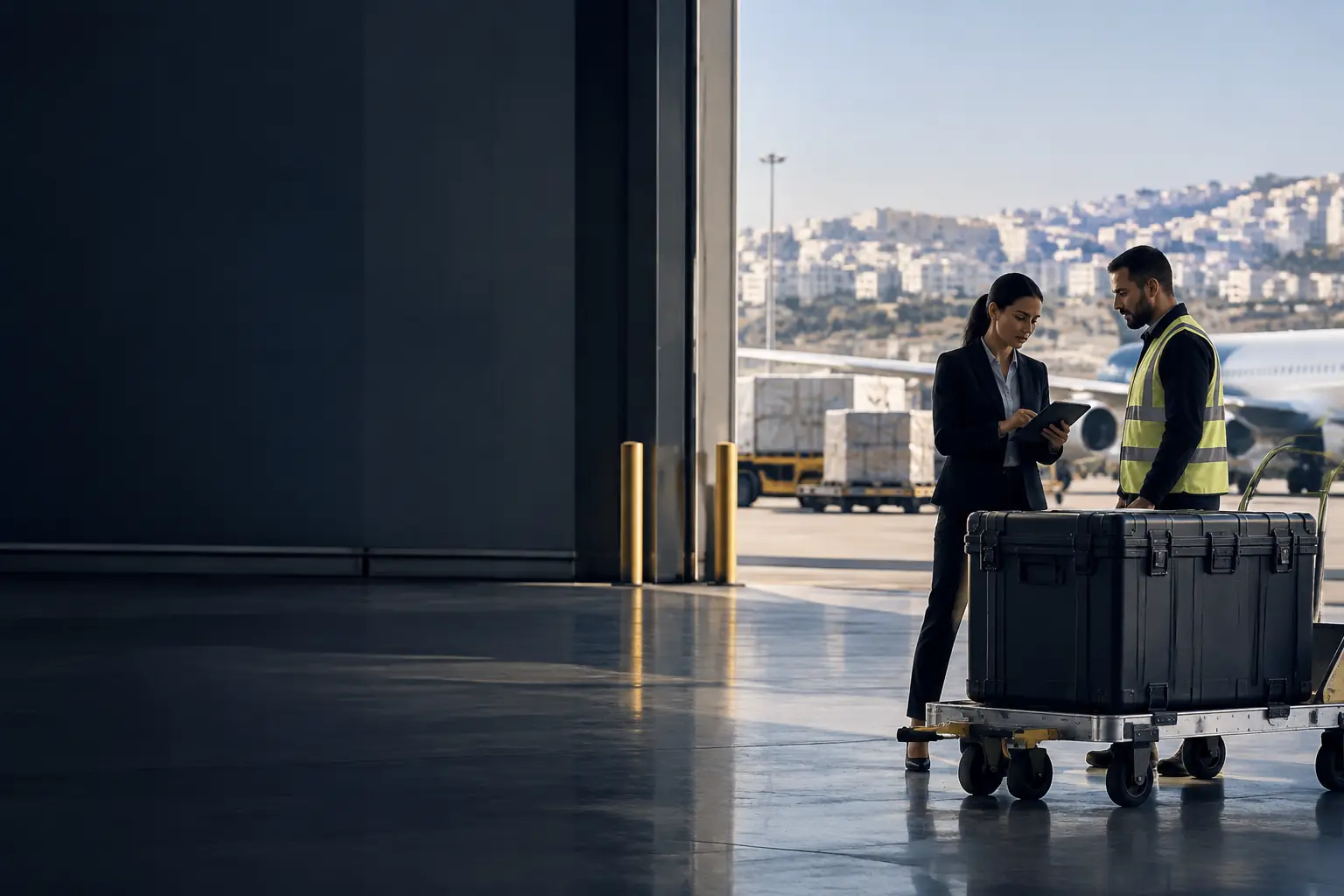 Secure institutional mineral cargo for Jordan