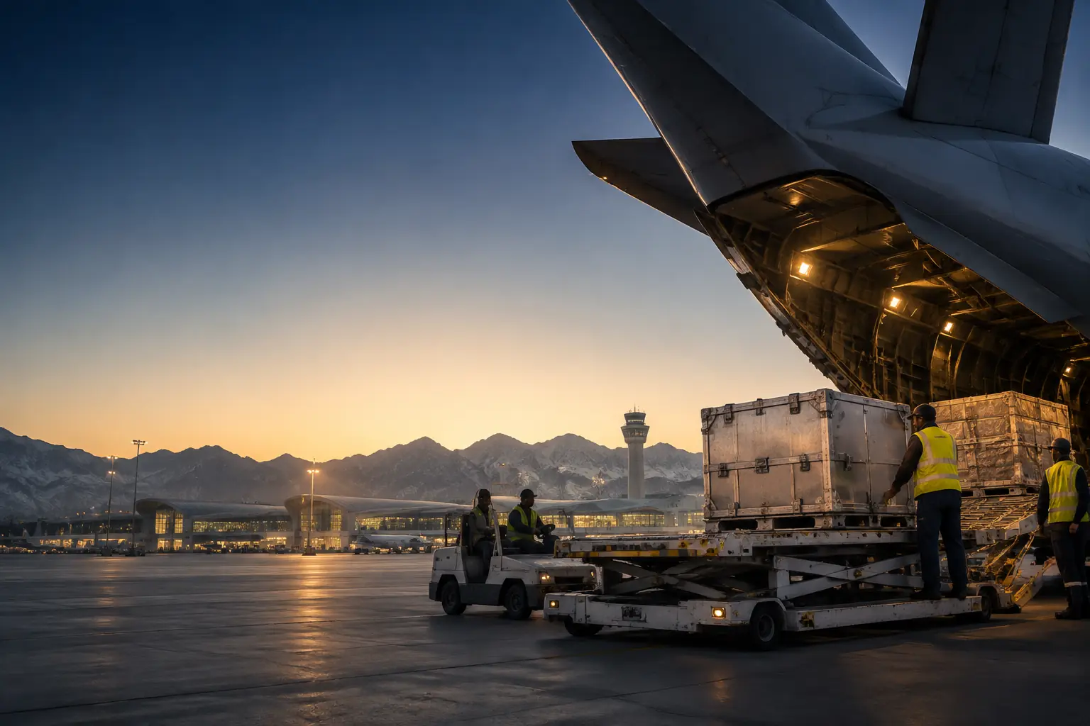 Secure institutional mineral cargo for Oman