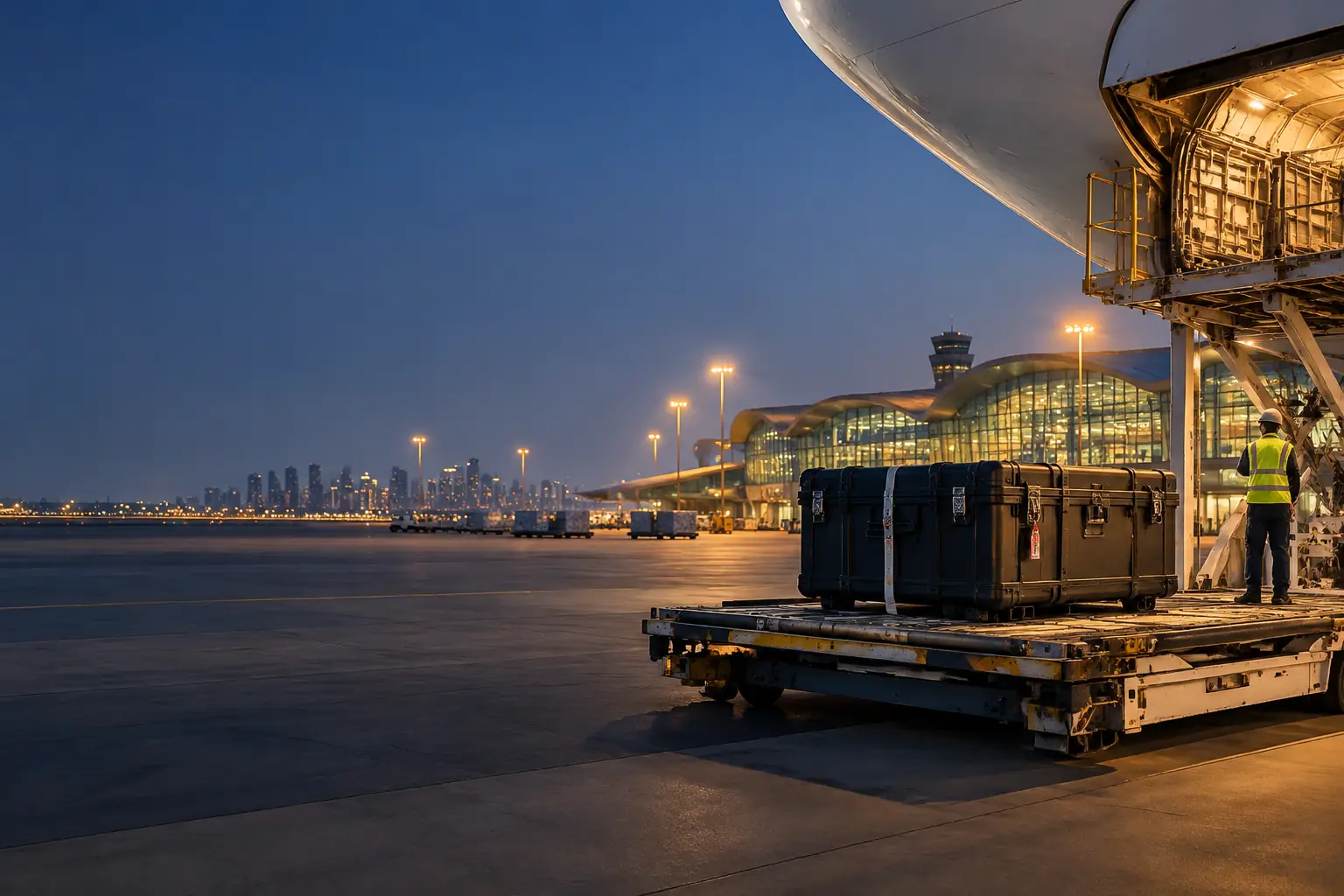 Secure institutional mineral cargo for Qatar